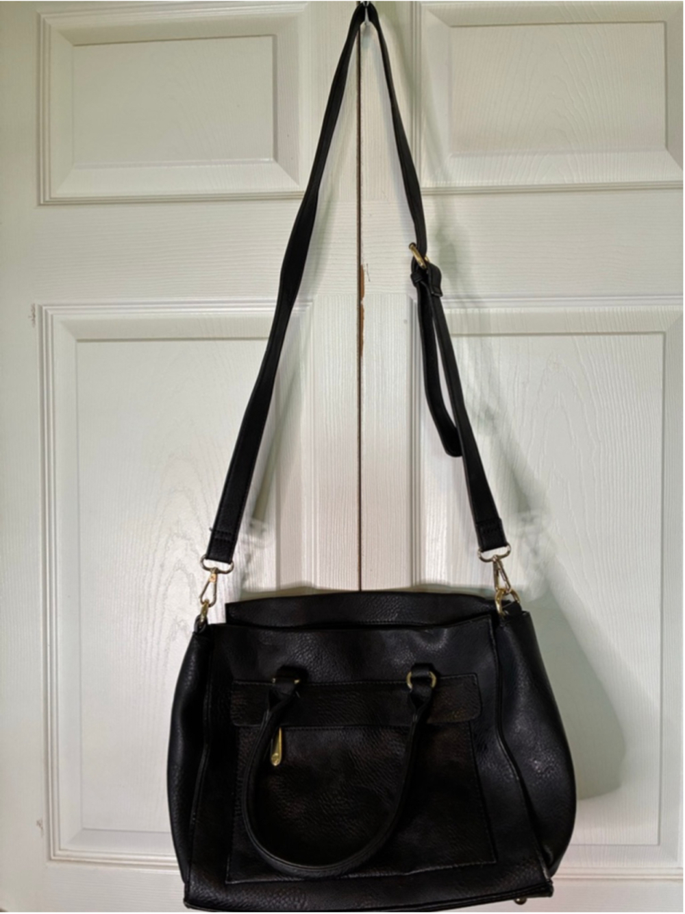 Chaming Charlie Women's Black Satchel One Size